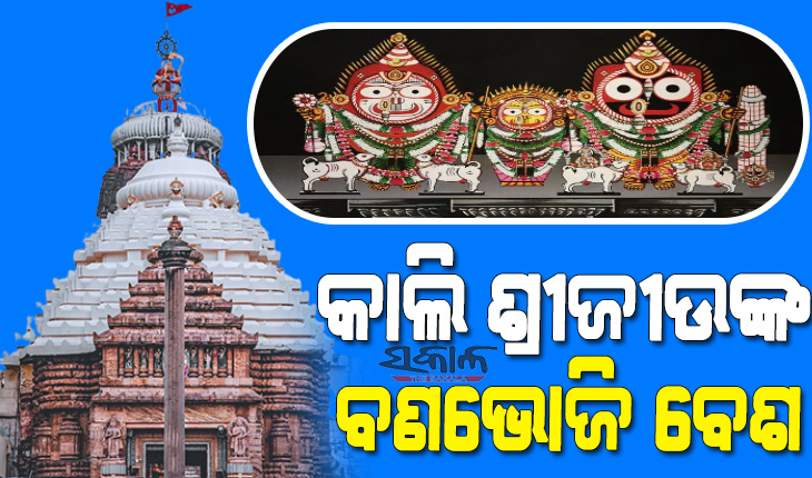 Tomorrow the Lord Shri Jagannath's Banabhoji Besha