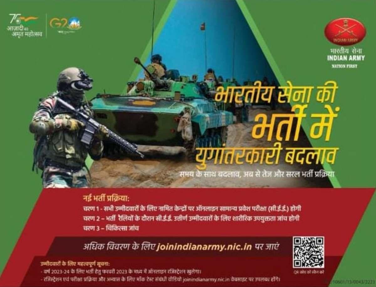 indian army agnipath recruitment process changed pic 0