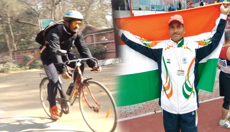 at the age of 57, national master athlete Prakash Gadnaik is training many youngsters