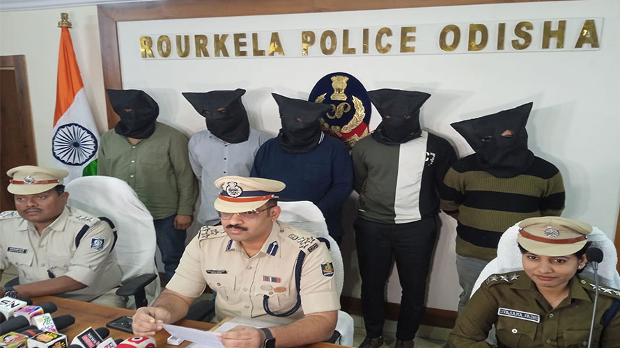 International Cybercrime Racket Busted In Odisha's Rourkela, 6 Arrested