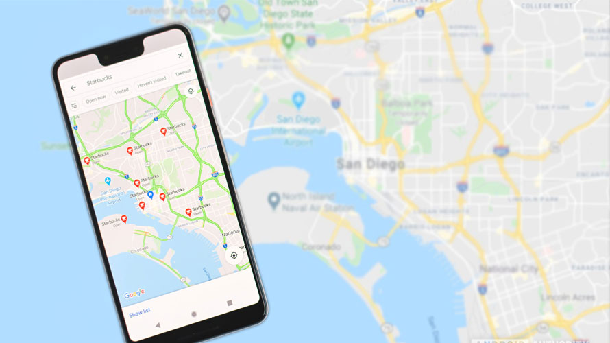 Google Maps can be shared without internet